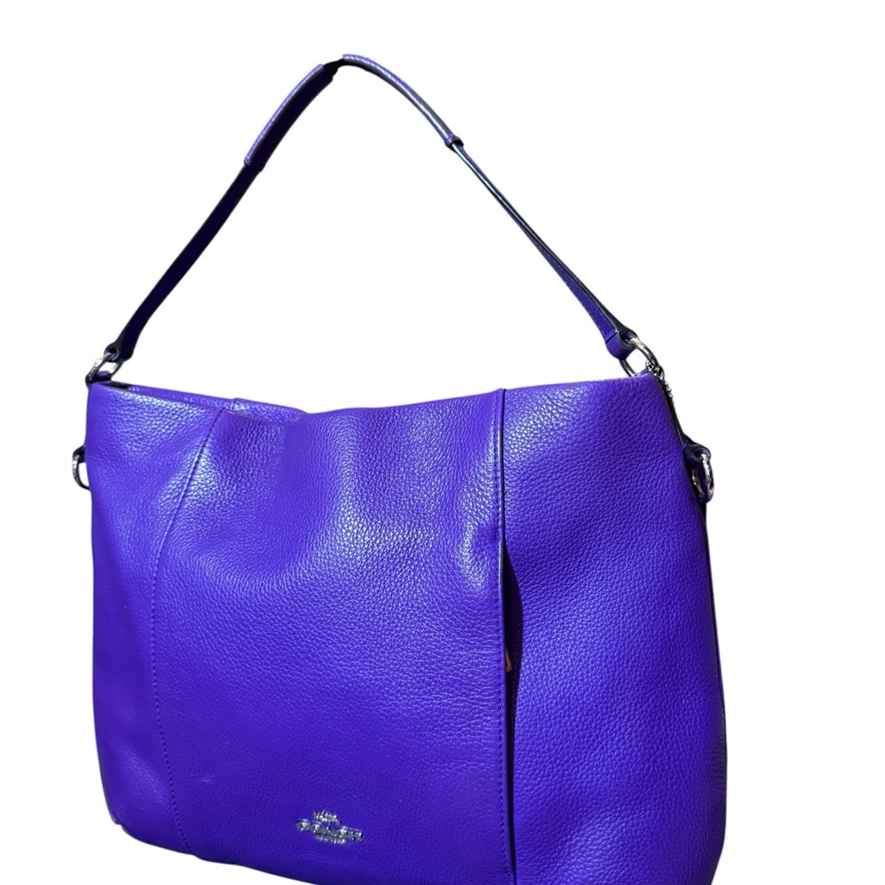 Coach East/West Isabelle in Vibrant Purple 💜 - Picture 12 of 16